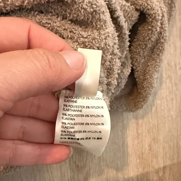 Free People Tan Ribbed Crew Neck Sweater - Picture 3 of 3